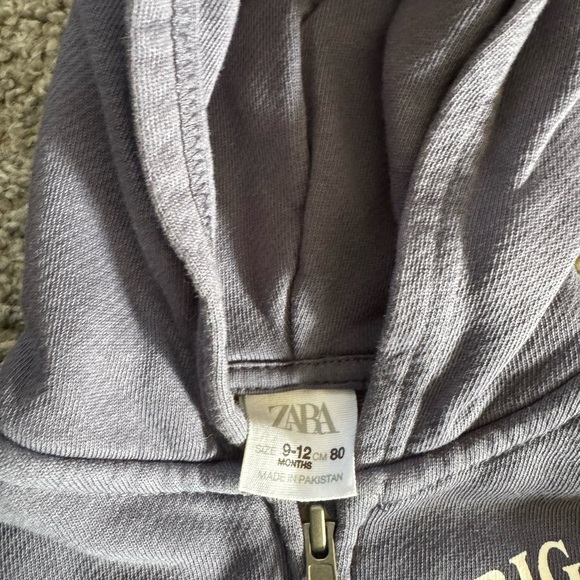 Zara Kids Charcoal Hoodie - Picture 2 of 3